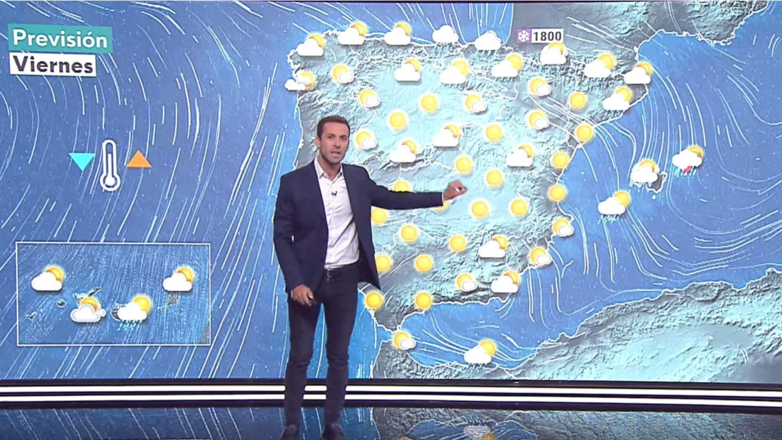 Lluvias en el noreste peninsular y Baleares, y primeras nieves y heladas