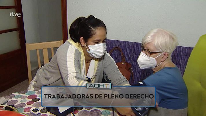 Aquí hay trabajo - Empleadas de hogar: lo que han conseguido y lo que reivindic