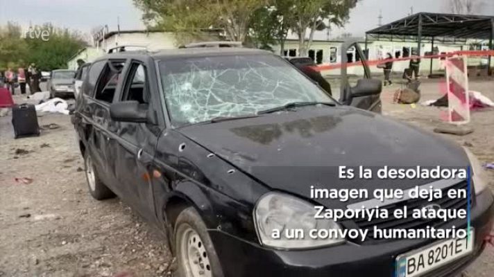 Modo Digital - Un ataque ruso a un convoy humanitario deja al menos 25 muertos en Zaporiyia