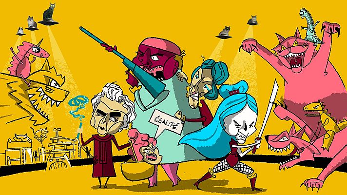 Cultura en Rtve.es - Teaser de 'Pink Noise', un proyecto multimedia protagonizado por célebres mujeres