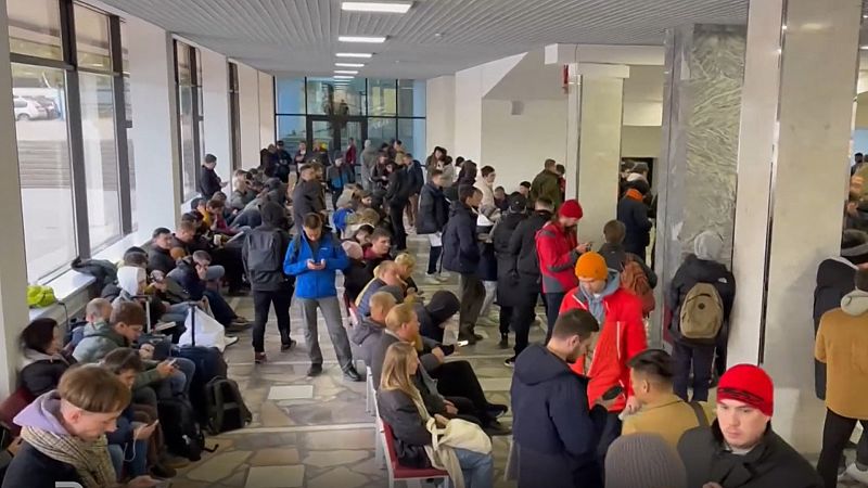 Ukrania SOS recibe numerosas llamadas de rusos que quieren asentarse en el País Vasco | Ver