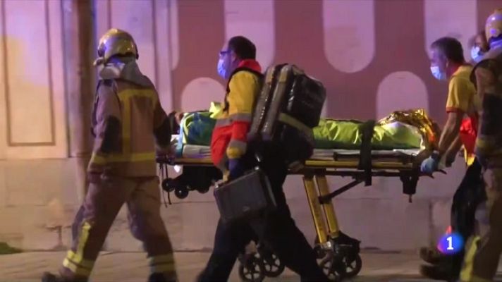 L'Informatiu - Els ferits a la Casa de Cultura de Girona es recuperen