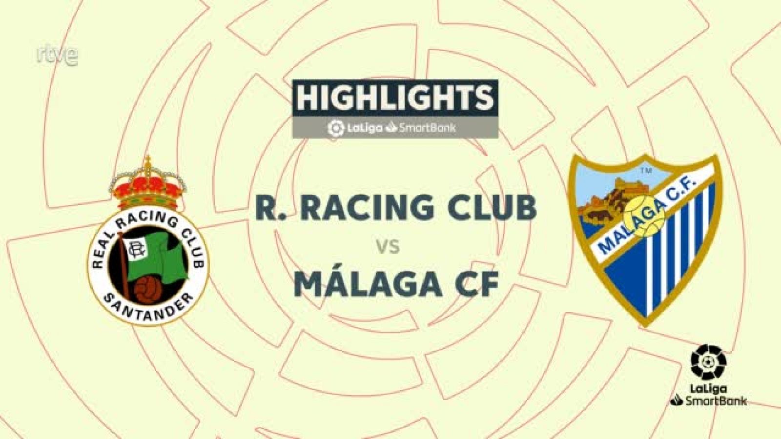 Racing de Santander - Málaga, resumen 8ª jornada de Liga | Segunda - ver ahora