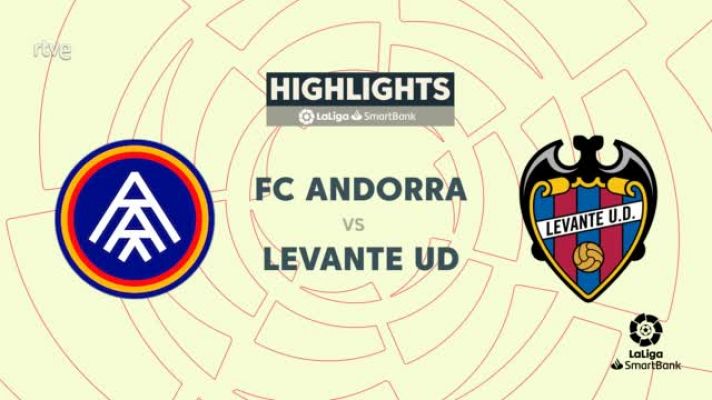 Resúmenes de LaLiga - Andorra - Levante, resumen 8ª jornada de Liga | Segunda