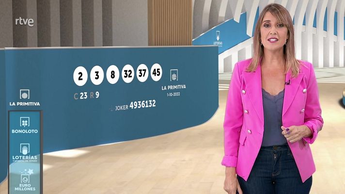 Loterías - Sorteo de la Bonoloto y Primitiva del 01/10/2022