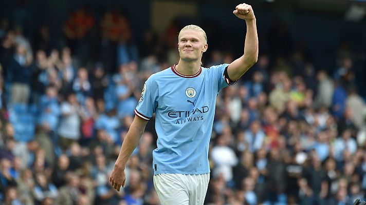 Telediario Matinal - Halaand sigue batiendo récords en la Premier League