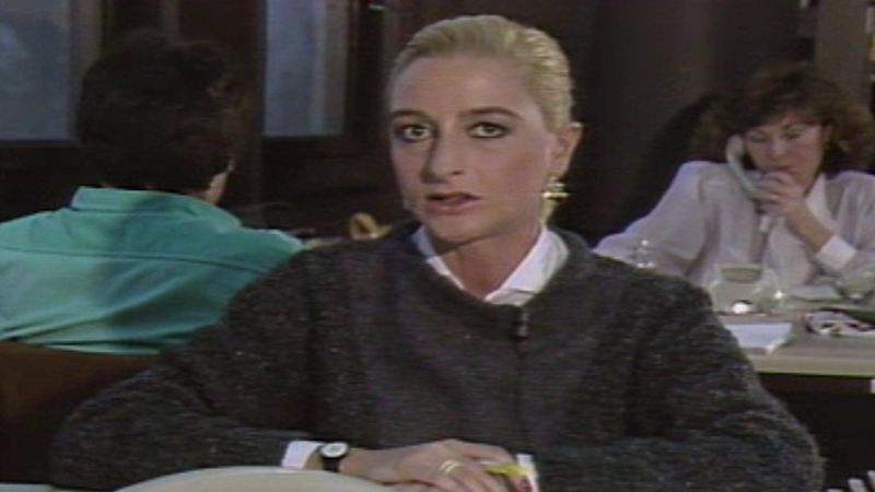 Arxiu TVE Catalunya - Jo estimo la tele - Rosa Maria Garriga avança la informació esportiva