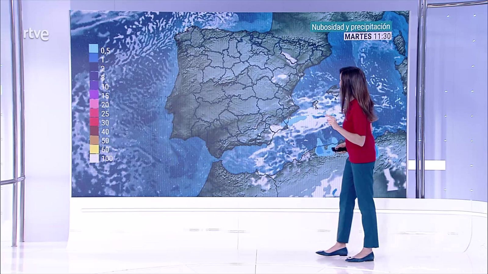 Posibilidad de tormentas localmente fuertes en el sureste de Castilla-La Mancha y noreste de Andalucía - ver ahora
