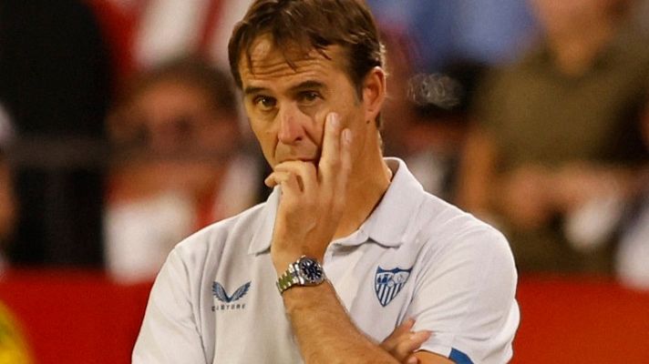Telediario 1 - Un cuestionado Lopetegui sigue preparando la Champions con el Sevilla