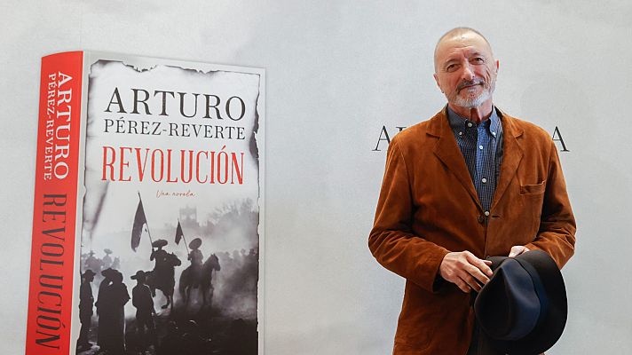 Telediario 1 - Arturo Pérez-Reverte ambienta su nueva novela, 'Revolución', en el México de Zapats y Pancho Villa