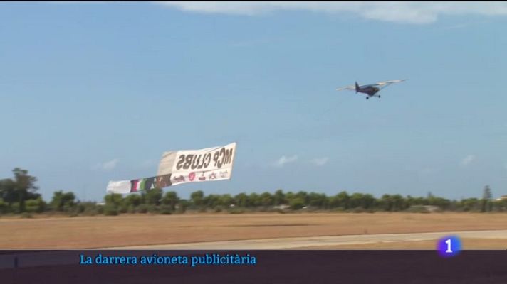 Informatiu Balear - El darrer pilot d'avionetes publicitàries.