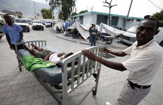  - TVE visita un hospital haitiano