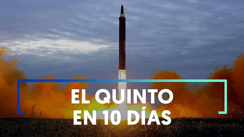 Corea del Norte lanza un misil balístico que sobrevuela Japón y obliga a la población a refugiarse