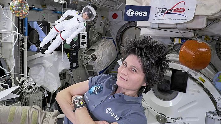 Telediario 1 - Cristoforetti, la astronauta que inspira a las niñas