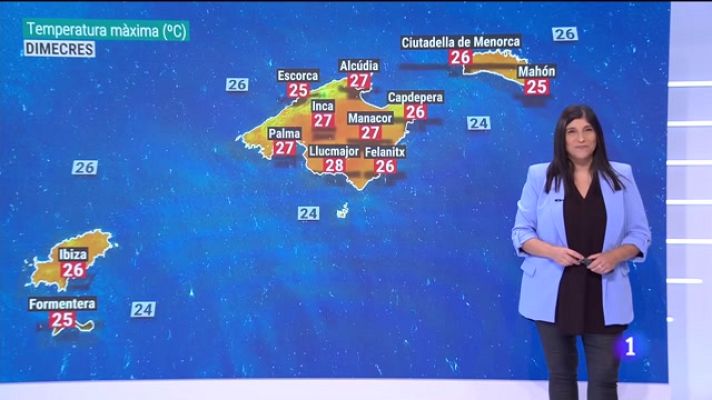 Informatiu Balear - El temps a les Illes Balears - 04/10/22