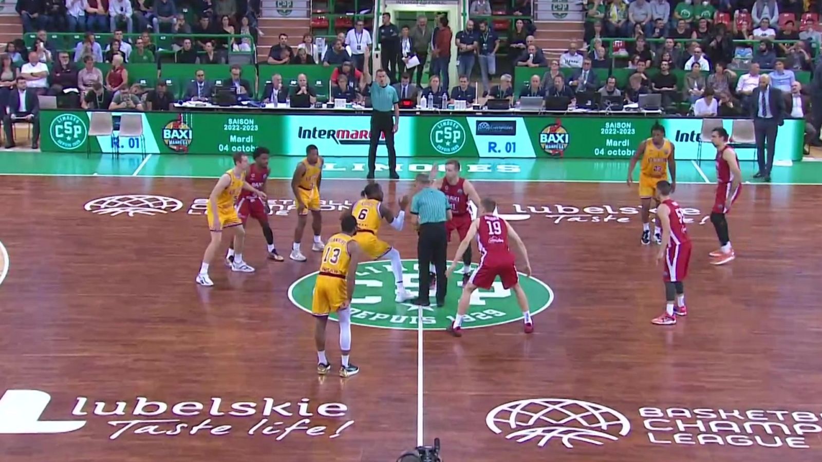 Baloncesto - Champions League. 1ª jornada: Limoges CSP - Baxi Manresa - ver ahora