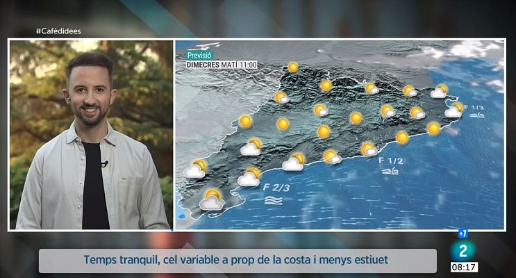 El temps - Dimecres amb menys estiuet i primers símptomes de canvis