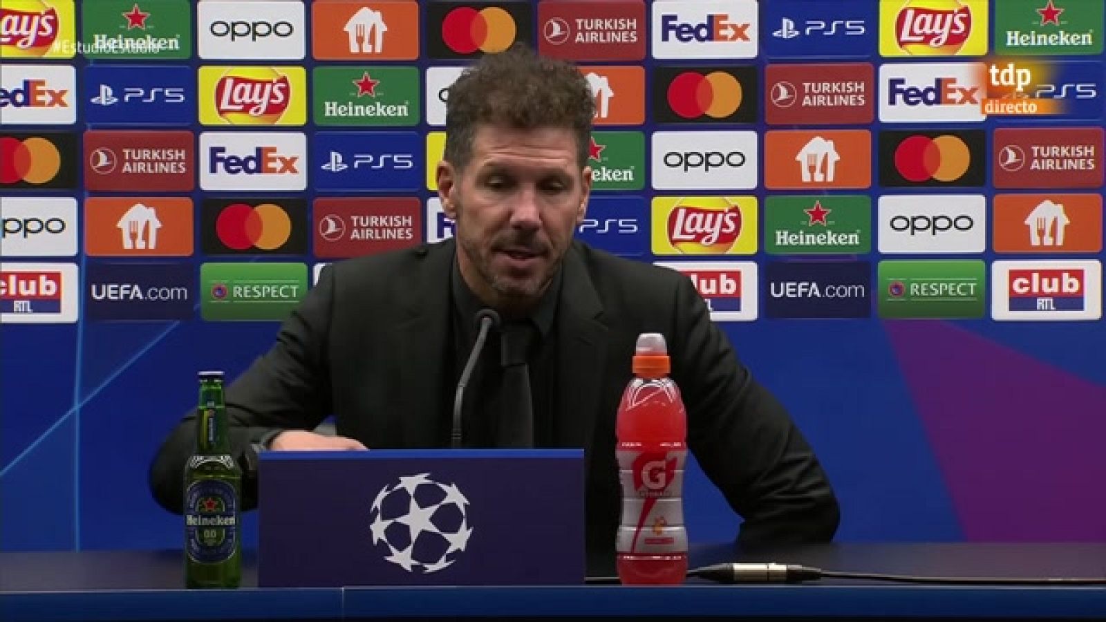 Simeone: "Hay que tener tranquilidad, no ponerse ansioso" - Estudio Estadio | Ver