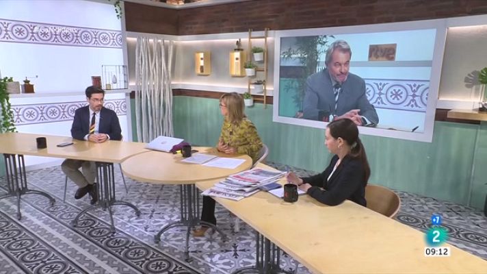 Cafè d'idees - Artur Mas, Gerardo Pisarello i 'Venus' de Jaume Balagueró
