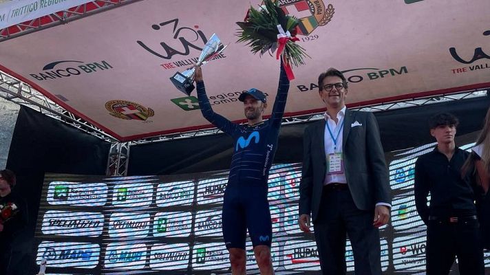 Informativo 24h - Alejandro Valverde acaba tercero en su penúltima prueba como profesional