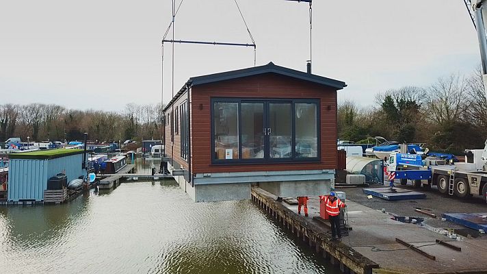 Mi casa flotante - Un pequeño hogar flotante