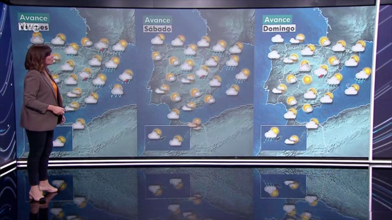 Temperaturas diurnas en descenso en el noroeste, en el área mediterránea peninsular y Canarias - ver ahora