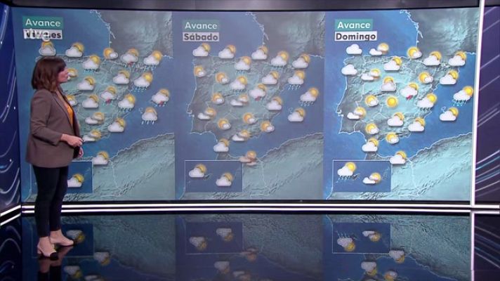 El tiempo - Temperaturas diurnas en descenso en el noroeste, en el área mediterránea peninsular y Canarias