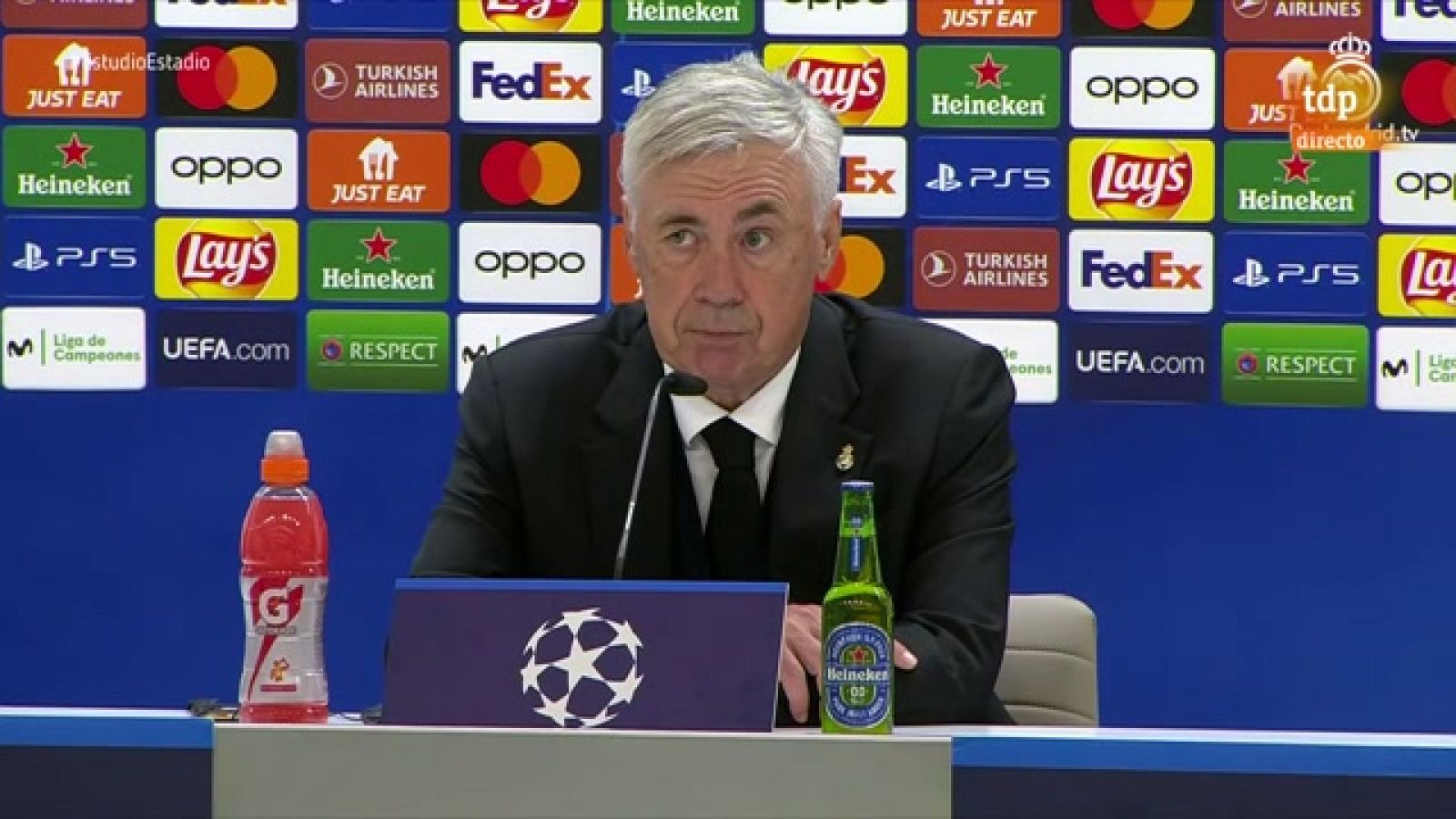 Ancelotti: "Estoy satisfecho, hemos jugado muy bien" - Estudio Estadio | Ver