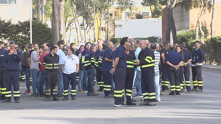 Noticias Andalucía - Protesta en Navantia San Fernando