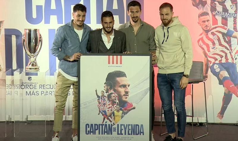 Koke, jugador con más partidos en la historia del Atlético | Ver