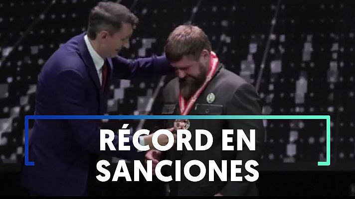 Modo Digital - El líder de Chechenia recibe una medalla por ser la persona más sancionada del mundo