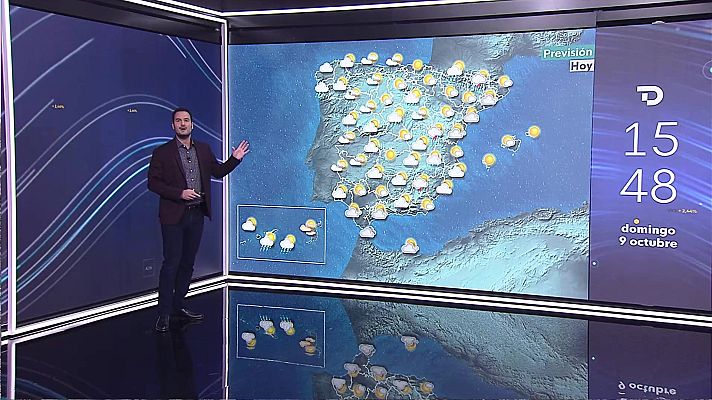 El tiempo - Posibles chubascos y tormentas localmente fuertes en el Pirineo catalán y el interior de Barcelona