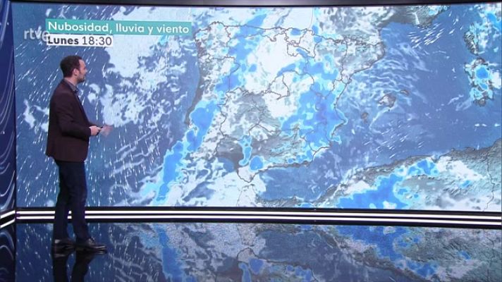 El tiempo - Las temperaturas máximas bajarán en el oeste de Galicia y subirán en el área cantábrica, nordeste de la meseta Norte, Pirineos y sistema Ibérico