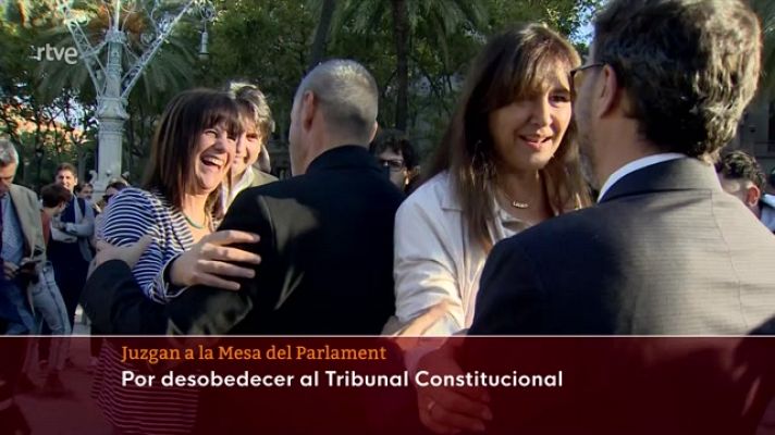 Parlamento - Juicio a la mesa del Parlament