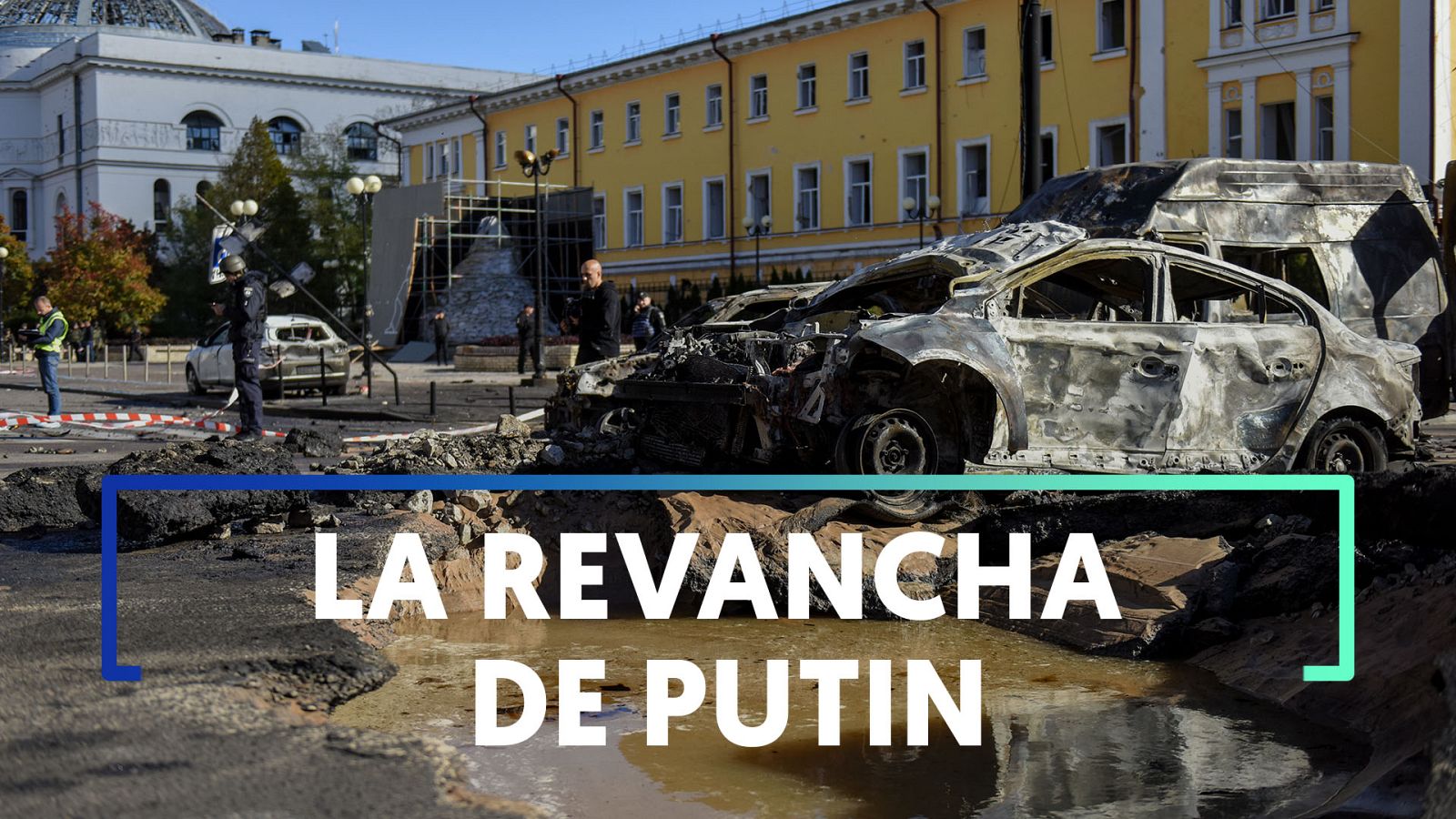 Rusia bombardea Kiev por primera vez desde junio tras el ataque al puente Kerch