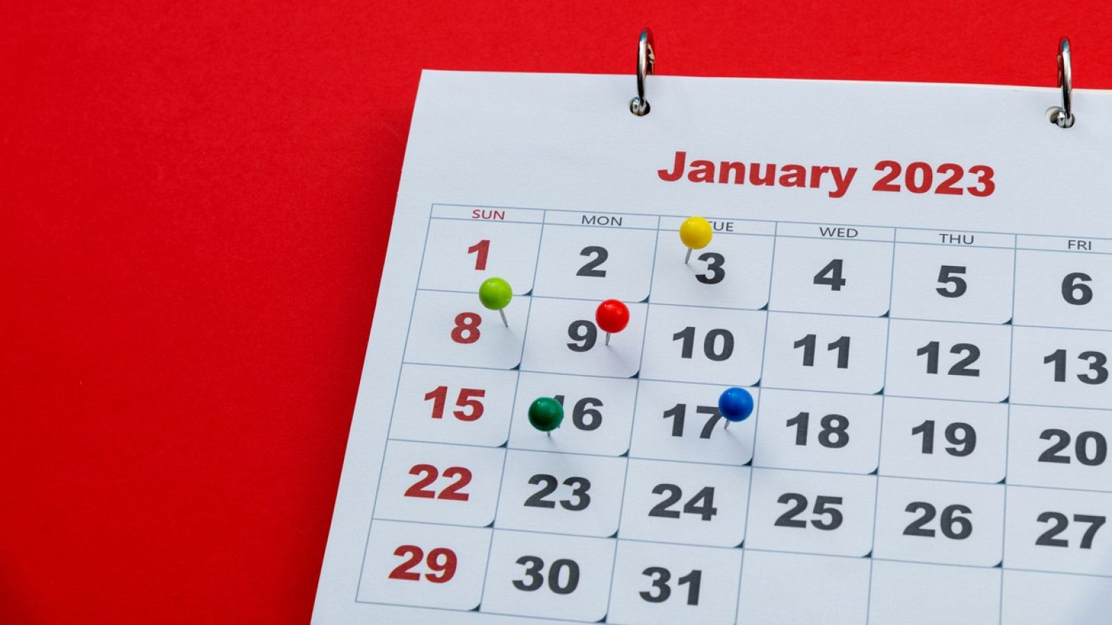 Aquí hay trabajo - Calendario de festivos de 2023 - vaer ahora