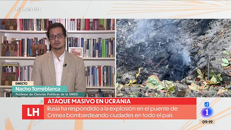 "Putin quiere desviar la atención y que no se hable de la situación en el frente"
