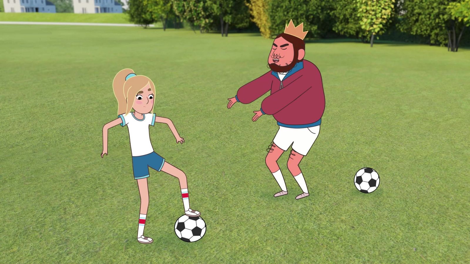 Fútbol real - Mis vecinos reales | Ver