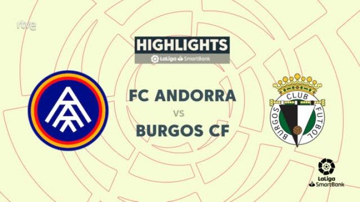 Resúmenes de LaLiga - Andorra-Burgos resumen jornada 10 de LaLiga | Segunda