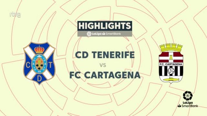Resúmenes de LaLiga - Tenerife - Cartagena: resumen. 10ª jornada. Segunda División
