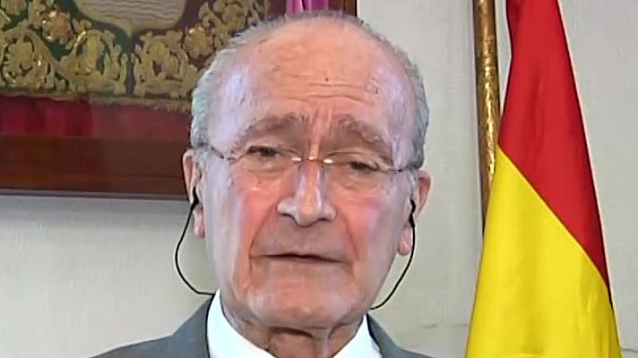 La hora de La 1 - Alcalde de Málaga: "No me gustan los abucheos a nadie, y menos al presidente del Gobierno"