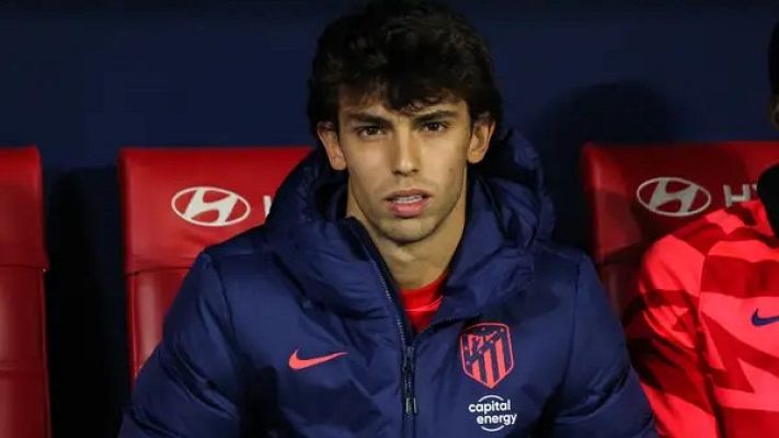Telediario 1 - Joao Felix, enfadado por no jugar, pide salir del Atlético