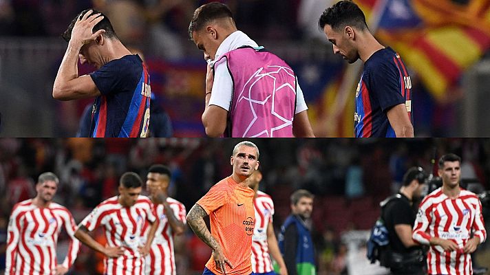 Telediario 1 - El Barça, al borde del 'KO' en Champions