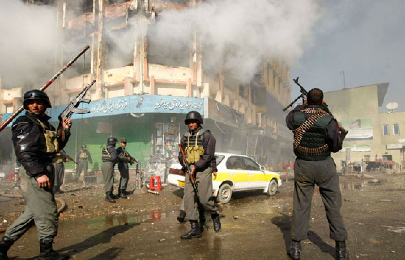 Los talibanes han sembrado hoy el caos en el centro de Kabul