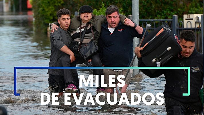 Modo Digital - Las lluvias torrenciales inundan tres estados de la costa este de Australia