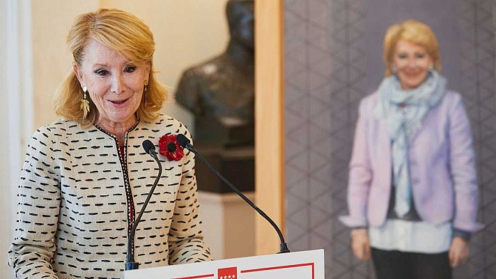 Telediario 1 - El juez de 'Púnica' levanta la imputación a Aguirre y González por la presunta 'caja b' del PP de Madrid