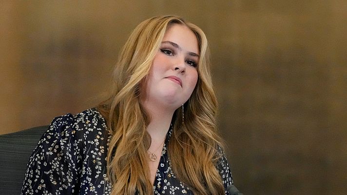 Telediario Fin de Semana - Los reyes de Países Bajos aseguran que la princesa heredera Amalia no puede salir de casa por amenazas