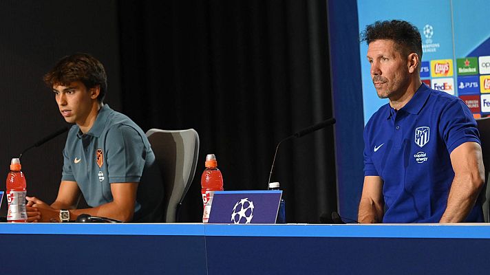 Telediario 2 - Simeone: "Cuando Joao Felix vuelva a entrenar bien, jugará"