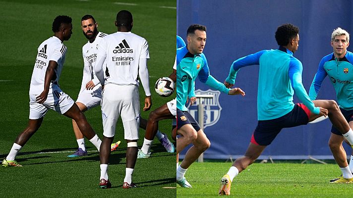 Telediario Fin de Semana - Clásico | Dudas del Madrid en ataque y del Barça en defensa