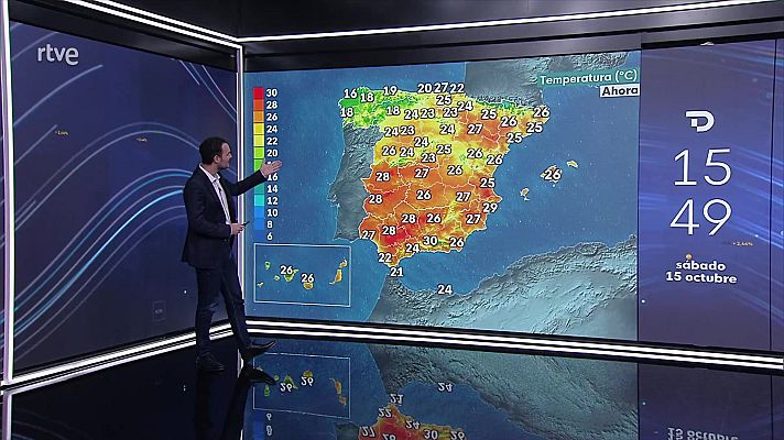 El tiempo - Precipitaciones que pueden ser fuertes y persistentes en el litoral noroeste de Galicia